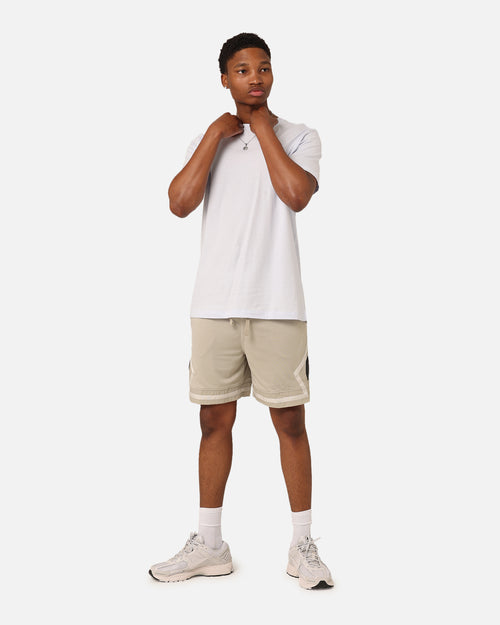 Jordan X Paris Saint-Germain Mesh Diamond Shorts Stone/Magma Orange