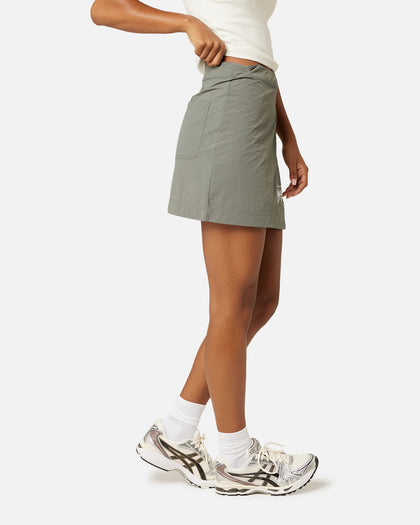 Stussy Women's Graffiti Wrap Skirt Olive