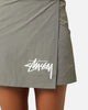 Stussy Women's Graffiti Wrap Skirt Olive
