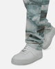 MNML V351 Art Baggy Denim Jeans Black/White