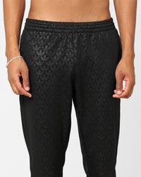 Adidas Adicolour Monogram Straight Track Pant Black