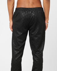 Adidas Adicolour Monogram Straight Track Pant Black