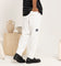 Carre Luxe Linen Pants Off White
