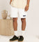 Carre Luxe Linen Shorts Off White