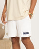 Carre Luxe Linen Shorts Off White