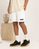 Carre Luxe Linen Shorts Off White