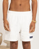 Carre Luxe Linen Shorts Off White
