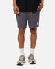 Carre Luxe Linen Shorts Grey