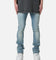 MNML X491 Convertible Skinny Denim Jeans Washed Blue