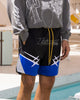 Loiter Starwalker Walk Shorts Black/Blue