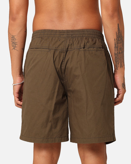 Stussy Designs Dice Beach Shorts Dusty Green