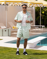 Loiter Midsummer Walk Shorts Sage Green
