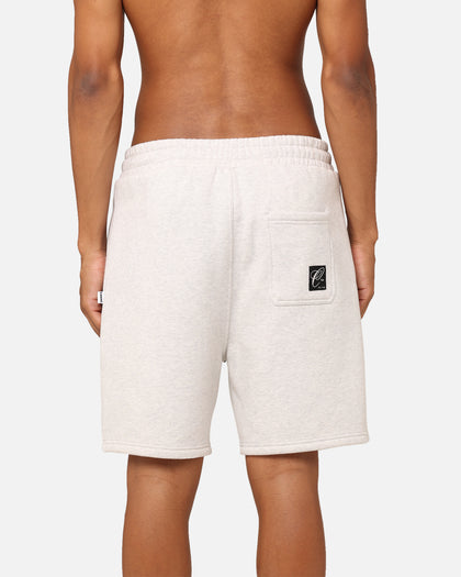 Carre Dice Club Sweat Shorts Silver Marle