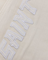 Saint Morta Skull And Bones Denim Shorts Off White