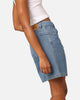 Stussy Women's Shorts Mid Blue