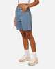 Stussy Women's Shorts Mid Blue