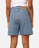 Stussy Women's Shorts Mid Blue
