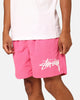 Stussy Big Stock Water Shorts Pink
