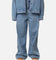 Adidas X KSENIASCHNAIDER Women's 3-Stripe Jeans Light Denim