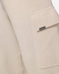 Carre Grain Superior Cargo Jogger Off White
