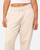 Nike Women's Sportswear Phoenix Fleece Oversized Logo Sweatpants Light Orewood Brown