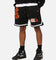 New Era Los Angeles Dodgers 'Scary Nights' Mesh Shorts Black/Orange