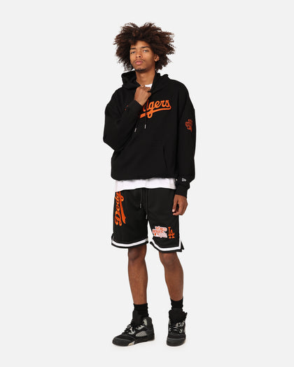 New Era Los Angeles Dodgers 'Scary Nights' Mesh Shorts Black/Orange