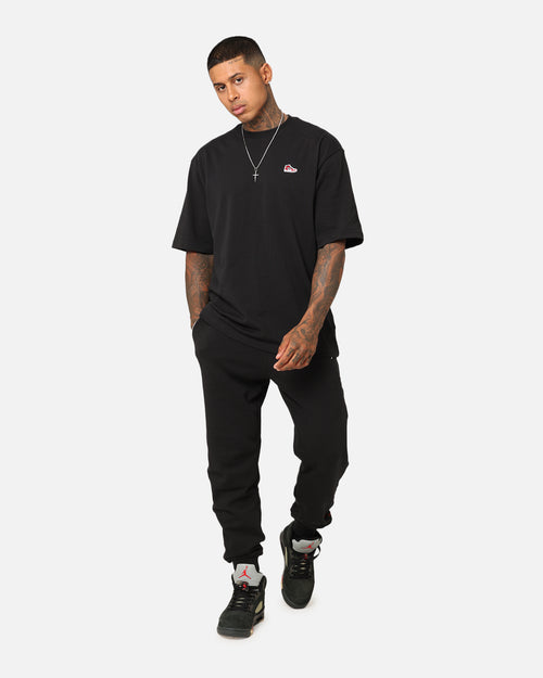 Jordan Flight MVP Fleece Pants Black/Dune Red