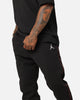 Jordan Flight MVP Fleece Pants Black/Dune Red