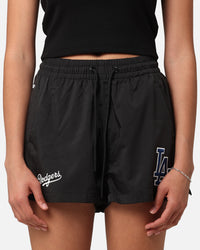 Pro Standard Women's Los Angeles Dodgers Woven Shorts Black
