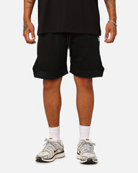 New Era Branded Shorts Black