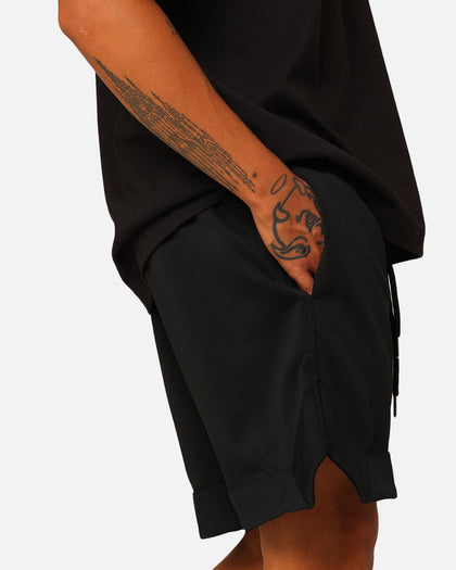 New Era Branded Shorts Black