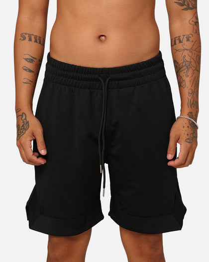 New Era Branded Shorts Black
