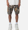 MNML Panelled Cargo Shorts Hunter Camo