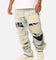 Lifted Anchors "Rem" Quilted Carpenter Denim Jeans Blue Wash
