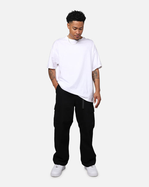 X-Large Twill Easy Cargo Pants Black