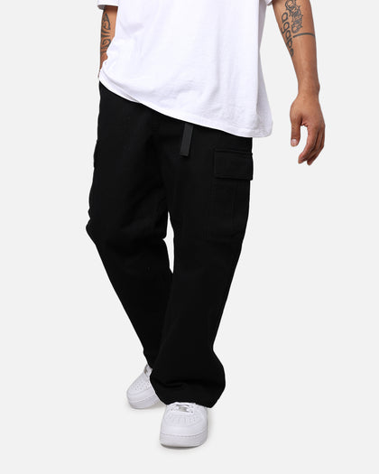 X-Large Twill Easy Cargo Pants Black