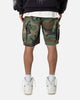MNML Distressed Cargo Shorts Camo