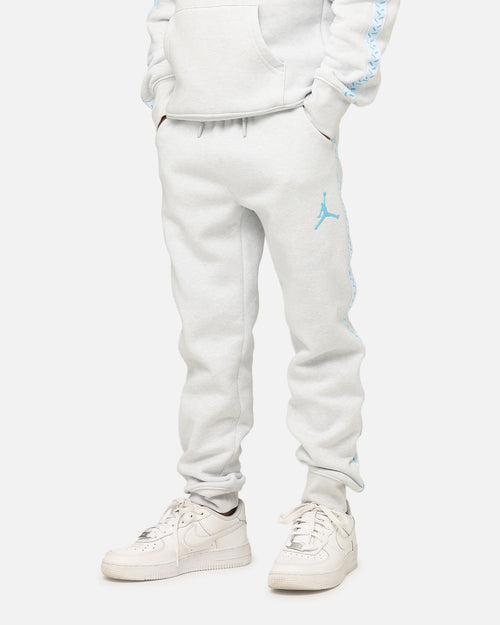 Jordan Kids' Flight MVP Fleece Trackpants Pure Platinum