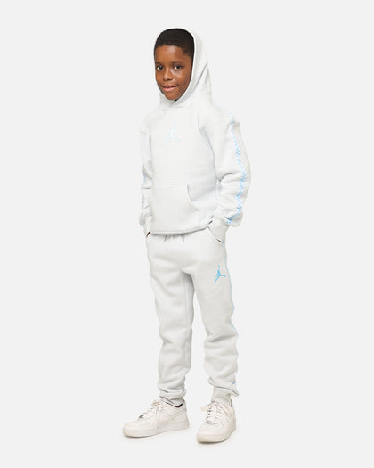 Jordan Kids' Flight MVP Fleece Trackpants Pure Platinum