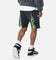 MNML Flame Shorts Black