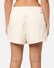 Pro Standard Women's Los Angeles Lakers Triple Tonal Woven Shorts Eggshell