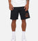 Nike Sportswear Club Essential French Terry Shorts Black/Safety Orange