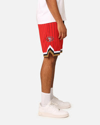 New Era San Francisco 49ers Pinstripe Shorts OTC