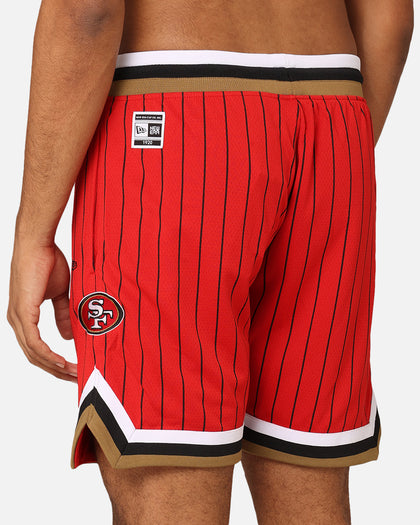 New Era San Francisco 49ers Pinstripe Shorts OTC