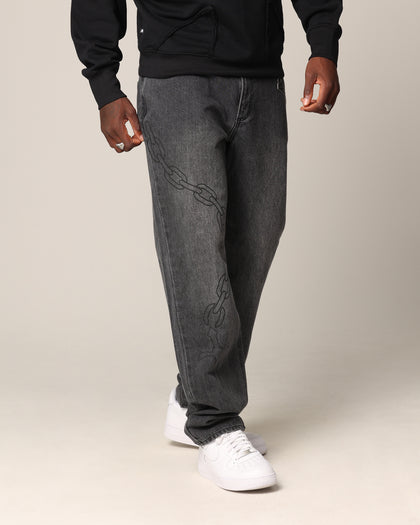 Saint Morta Rosary Psykhe Jeans Black Shadow