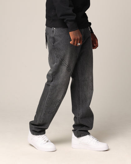 Saint Morta Rosary Psykhe Jeans Black Shadow