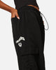 Mitchell & Ness Women's Oakland Raiders Wavey Text Cargo Pants Black