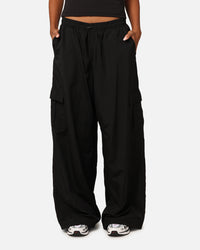 Mitchell & Ness Women's Oakland Raiders Wavey Text Cargo Pants Black