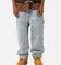 Stüssy Stock 8 Ball Carpenter Jeans Light Denim